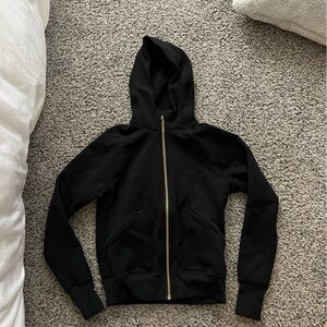 lululemon athletica Black Zip-Up Hoodie